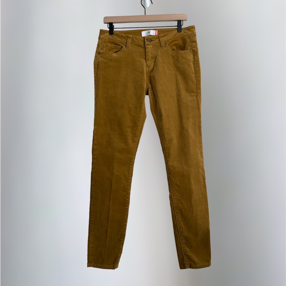 Cabi 3197 Skinny Cord Mustard Corduroy Skinny Jeans